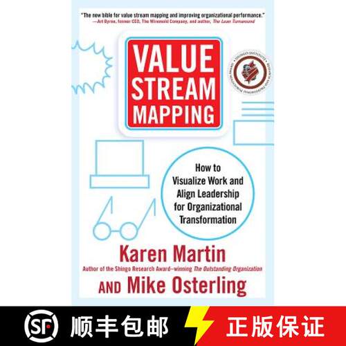 现货 精装 价值流动图 Value Stream Mapping: How to Visualize Work and Align Leadership for Organizatio... [9780071828918]