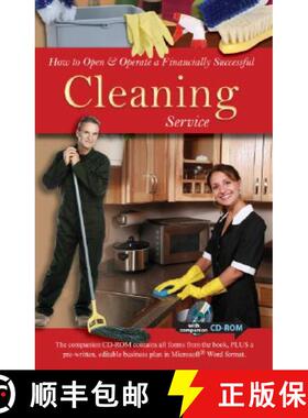 【3-4周达】How to Open & Operate a Financially Successful Cleaning Service [With CDROM] [9781601381446]