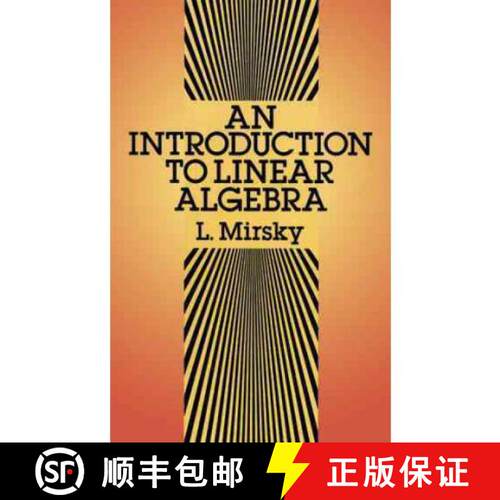【3-4周达】An Introduction to Linear Algebra [9780486664347]