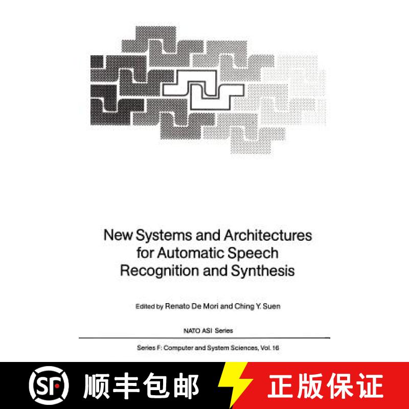 【3-4周达】New Systems and Architectures for Automatic Speech Recognition and Synthesis [9783642824494]