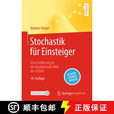 【3-4周达】Stochastik für Einsteiger: Eine Einführung in die faszinierende Welt des Zufalls (14., ... [9783662677285]
