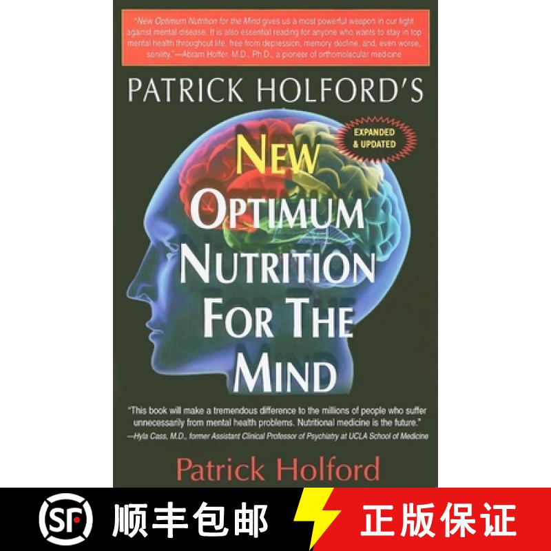 【3-4周达】New Optimum Nutrition for the Mind [9781681626734]