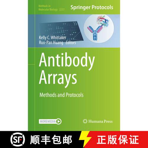 【3-4周达】精装 Antibody Arrays : Methods and Protocols [9781071610633]
