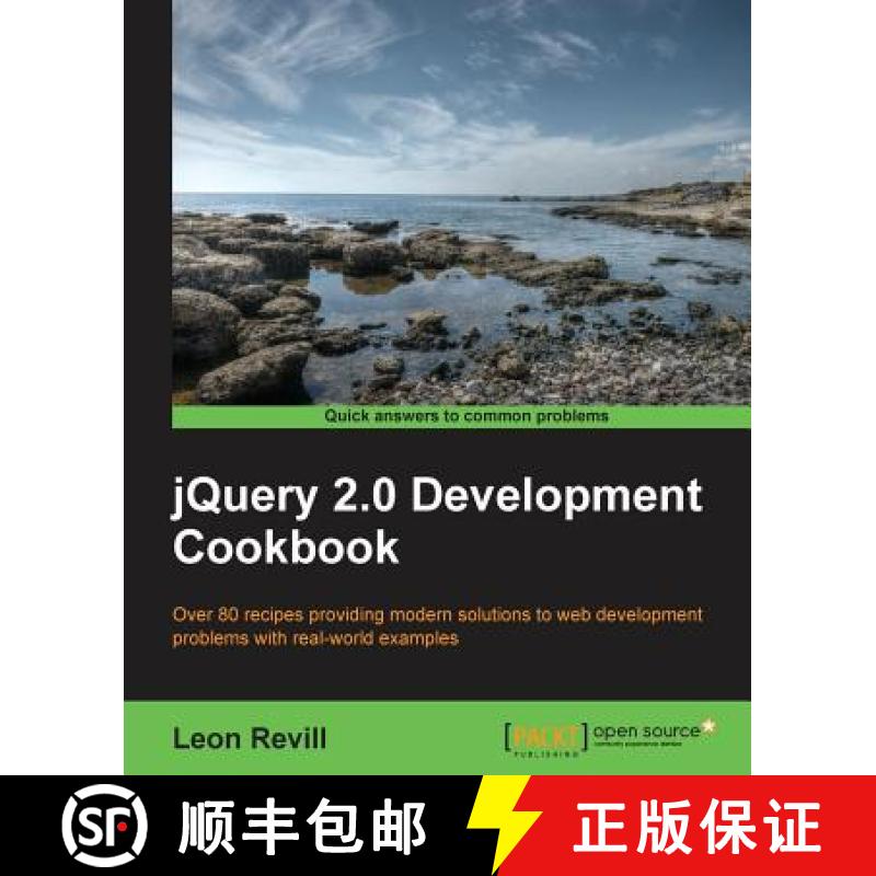预订 Jquery 2.0 Development Cookbook [9781783280896]