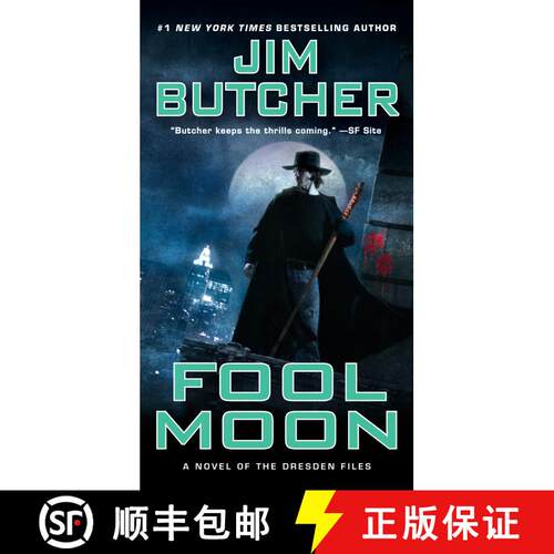 【3-4周达】Fool Moon (The Dresden Files, Book 2) [9780451458124]