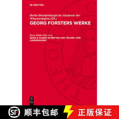 【3-4周达】精装 Kleine Schriften Zur Völker- Und Länderkunde: Gfw-B, Band 5 [9783112776322]