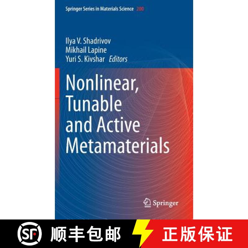 【3-4周达】Nonlinear, Tunable and Active Metamaterials [9783319083858]
