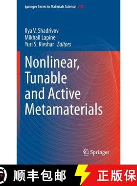 【3-4周达】Nonlinear, Tunable and Active Metamaterials [9783319083858]