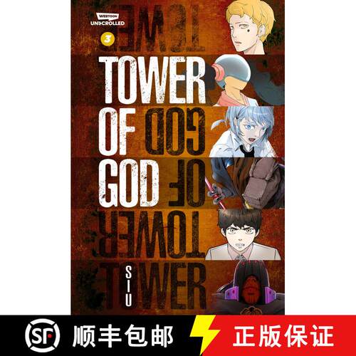 【3-4周达】Tower of God Volume Three: A WEBTOON Unscrolled Graphic Novel [9781990778186]