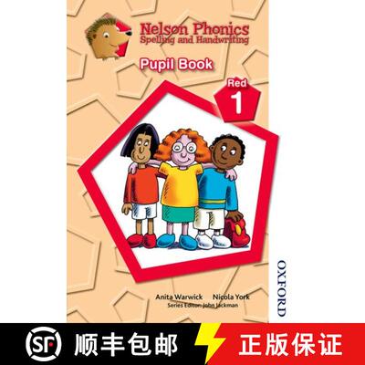 【3-4周达】Nelson Phonics Spelling and Handwriting Pupil Book Red 1 [9781408506042]