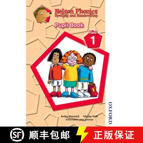 【3-4周达】Nelson Phonics Spelling and Handwriting Pupil Book Red 1 [9781408506042]