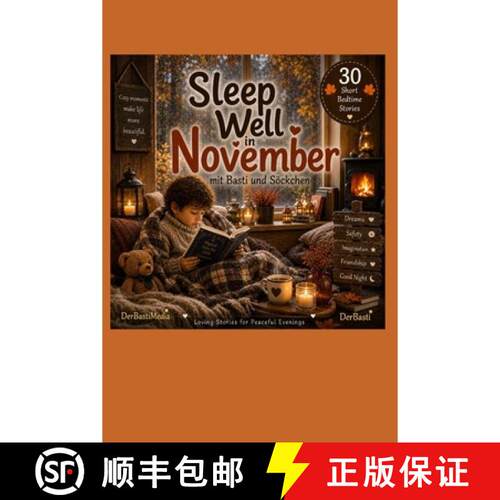 【3-4周达】Sleep as well in November: Bedtimestories with Basti and Söckchen [9783692490403]