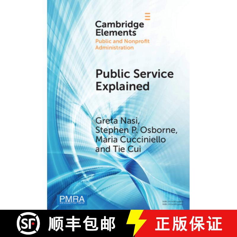 【3-4周达】Public Service Explained: The Role of Citizens in Value Creation [9781009532914]