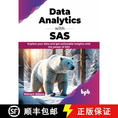 【3-4周达】Data Analytics with SAS: Explore your data and get actionable insights with the power of S... [9789355515971]
