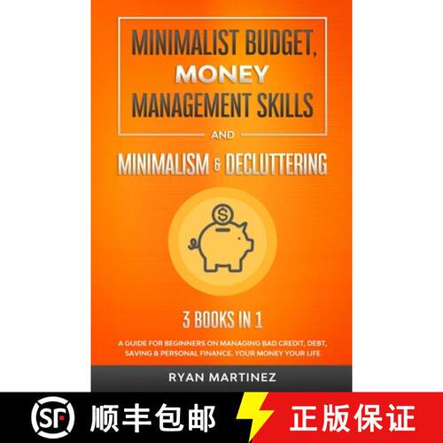 【3-4周达】Minimalist Budget, Money Management Skills and Minimalism & Decluttering: A Guide for Begi... [9781914271076]