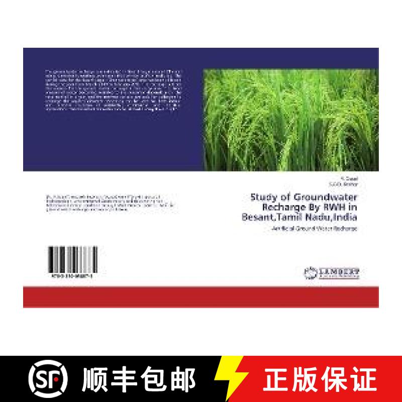 预订 Study of Groundwater Recharge By RWH in Besant,Tamil Nadu,India [9783330038875]