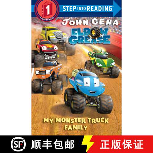 【3-4周达】My Monster Truck Family (Elbow Grease) [9780525577553]