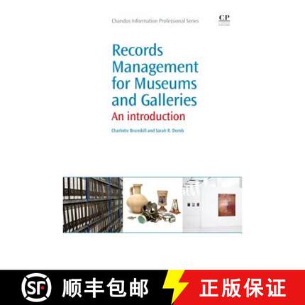 【3-4周达】Records Management for Museums and Galleries: An Introduction [9781843346371]