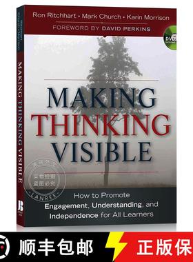 现货 哈佛大学教育学院思维训练课 Making Thinking Visible: How To Promote Engagement, Understanding, An... [9780470915516]