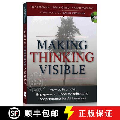现货 哈佛大学教育学院思维训练课 Making Thinking Visible: How To Promote Engagement, Understanding, An... [9780470915516]