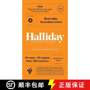【3-4周达】Halliday Pocket Wine Companion 2023: The 2023 Guide to Australia's Best Value Wines [9781743799208]