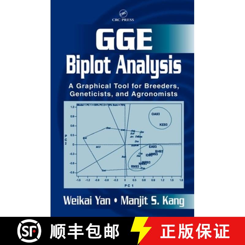 【4周达】Gge Biplot Analysis: A Graphical Tool for Breeders, Geneticists, and Agronomists [9780849313387]