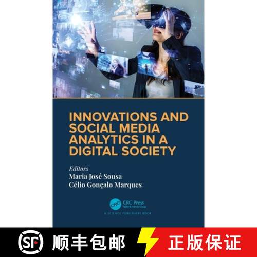 【3-4周达】Innovations and Social Media Analytics in a Digital Society [9781032039442]
