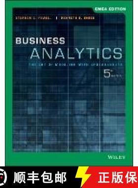 【3-4周达】Business Analytics - The Art of Modeling with Spreadsheets, 5th EMEA Edition: The Art of M... [9781119586814]