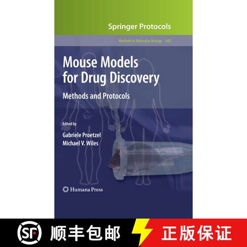 【3-4周达】精装 Mouse Models for Drug Discovery : Methods and Protocols [9781607610571]
