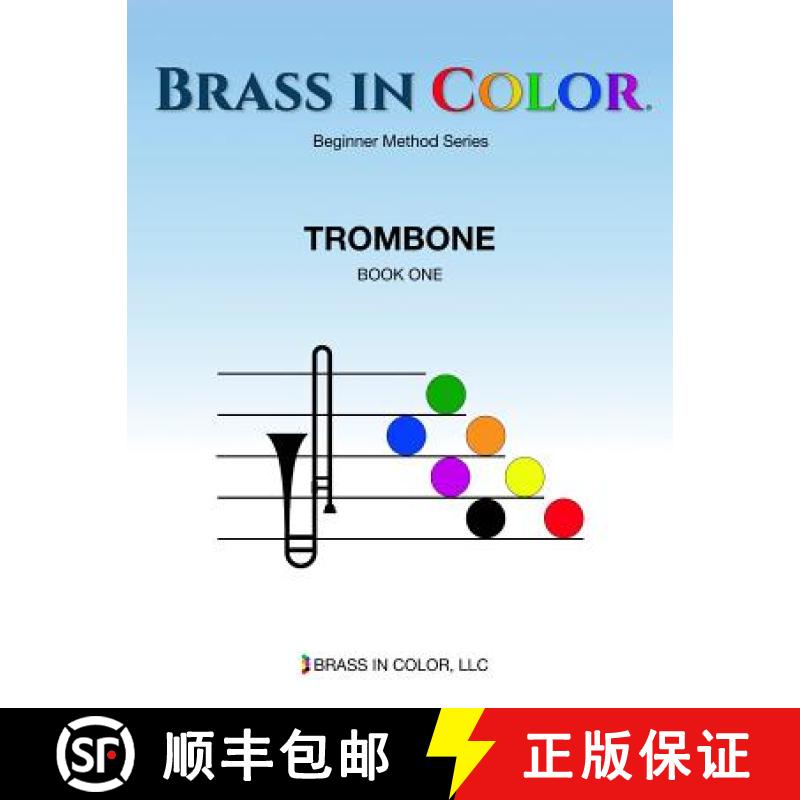 【3-4周达】Brass in Color: Trombone Book 1 [9781732025233]