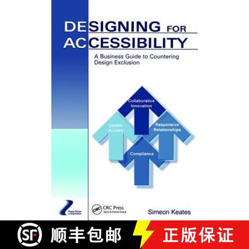 【3-4周达】Designing for Accessibility: A Business Guide to Countering Design Exclusion [9780805860979]