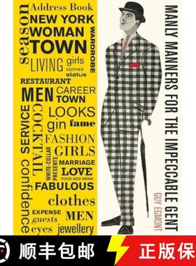【3-4周达】Manly Manners for the Impeccable Gent [9780859655453]