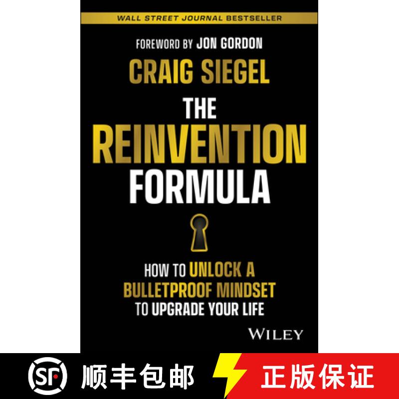 【3-4周达】The Reinvention Formula: How to Unlock a Bulletproof Mindset to Upgrade Your Life [9781394182107]