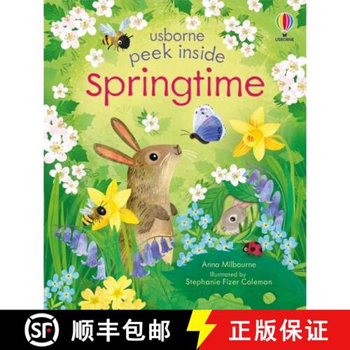 【3-4周达】Peek Inside Springtime [9781835405130]