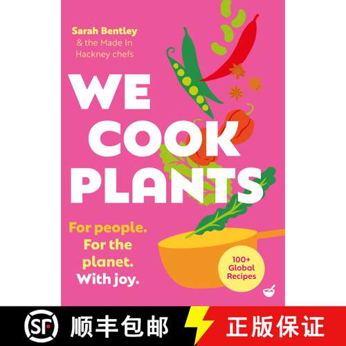 【3-4周达】精装 We Cook Plants – For people. For the planet. With joy. [9781848994454]