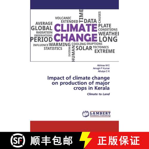 预订 Impact of climate change on production of major crops in Kerala [9786200434166]