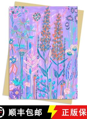 【3-4周达】Lucy Innes Williams: Purple Garden House Greeting Card Pack: Pack of 6 [9781804178720]
