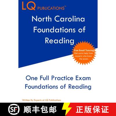 【3-4周达】North Carolina Foundations of Reading: One Full Practice Exam - Free Online Tutoring - Upd... [9781649263902]