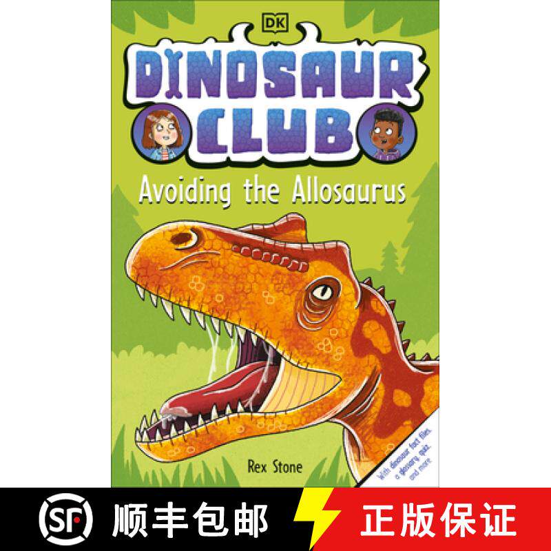 【3-4周达】Dinosaur Club: Avoiding the Allosaurus [9780744085044]
