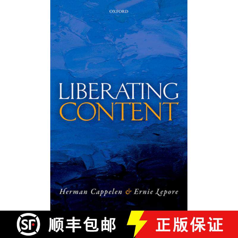 【3-4周达】Liberating Content [9780199641338]