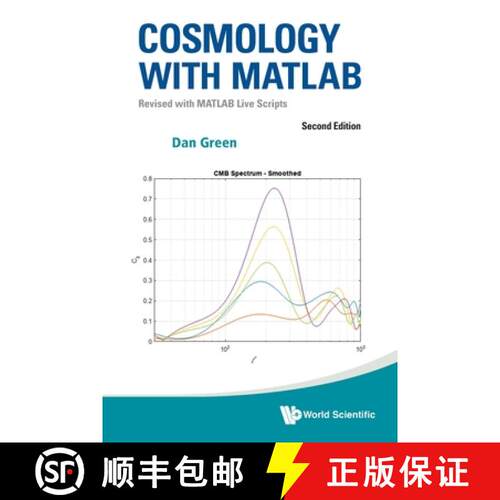 预订 Cosmology with Matlab: Revised with MATLAB Live Scripts (Second Edition) [9789819801527]