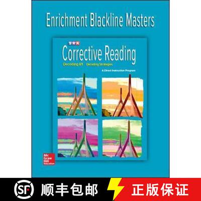 【3-4周达】Corrective Reading Decoding Level B1, Enrichment Blackline Master [9780076112234]