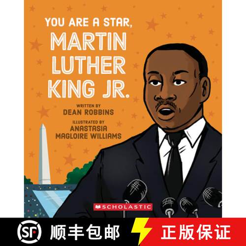 【3-4周达】You Are a Star, Martin Luther King, Jr. [9781338895100]