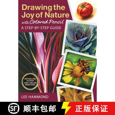 【3-4周达】Drawing the Joy of Nature with Colored Pencil: A Step-By-Step Guide [9781684620449]