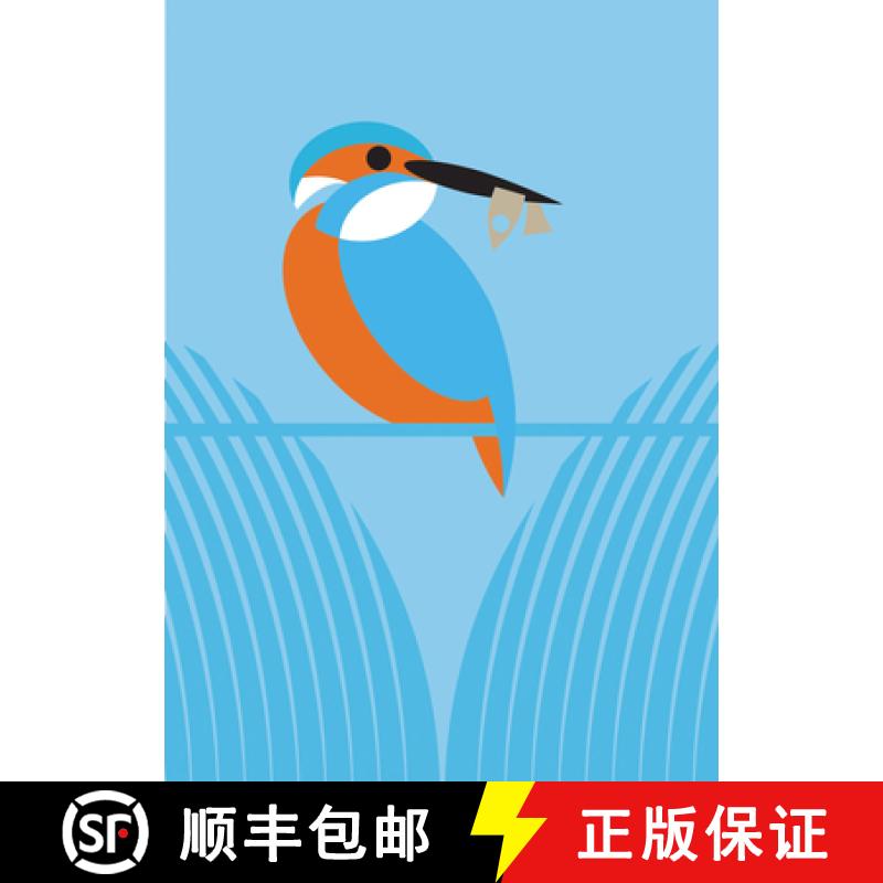 【2-3周达】I Like Birds: River, Estuary & Shore: Boxed set of 3 bird-themed journals [9781787133716]