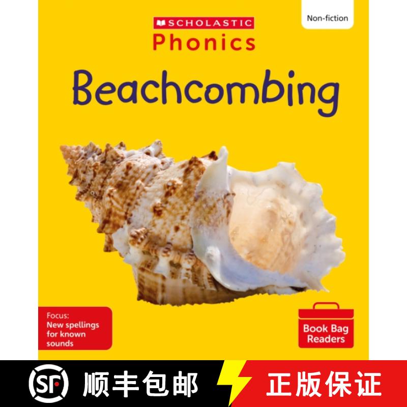 【3-4周达】Beachcombing (Set 13) Matched to Little Wandle Letters and Sounds Revised [9780702321177]