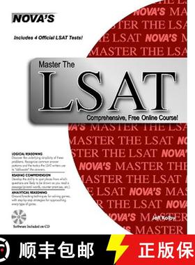 【3-4周达】Master The LSAT: Includes 4 Official LSATs! [With CDROM] [9781889057316]
