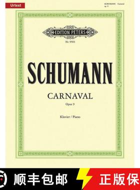 【3-4周达】Carnaval Op. 9 for Piano: Urtext [9790014077099]