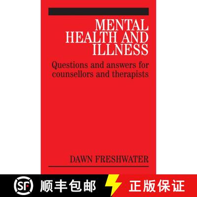 【3-4周达】Mental Health And Illness - Questions And Answers For Counsellors And Therapists [Wiley心... [9781861564139]