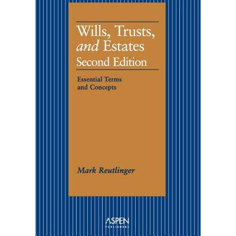 预订 wills, trusts, and estates: essentia. [9781567067675]